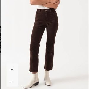 Rolla’s Original Straight Brown Cord Pants
